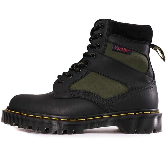 Dr. Martens Other - Dr. Martens 1460 Padded Panel Lace Up Boots Black Olive 27754002 Men's 8 NWT